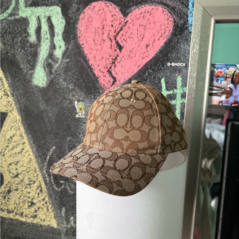 Sold Tan Coach Hat